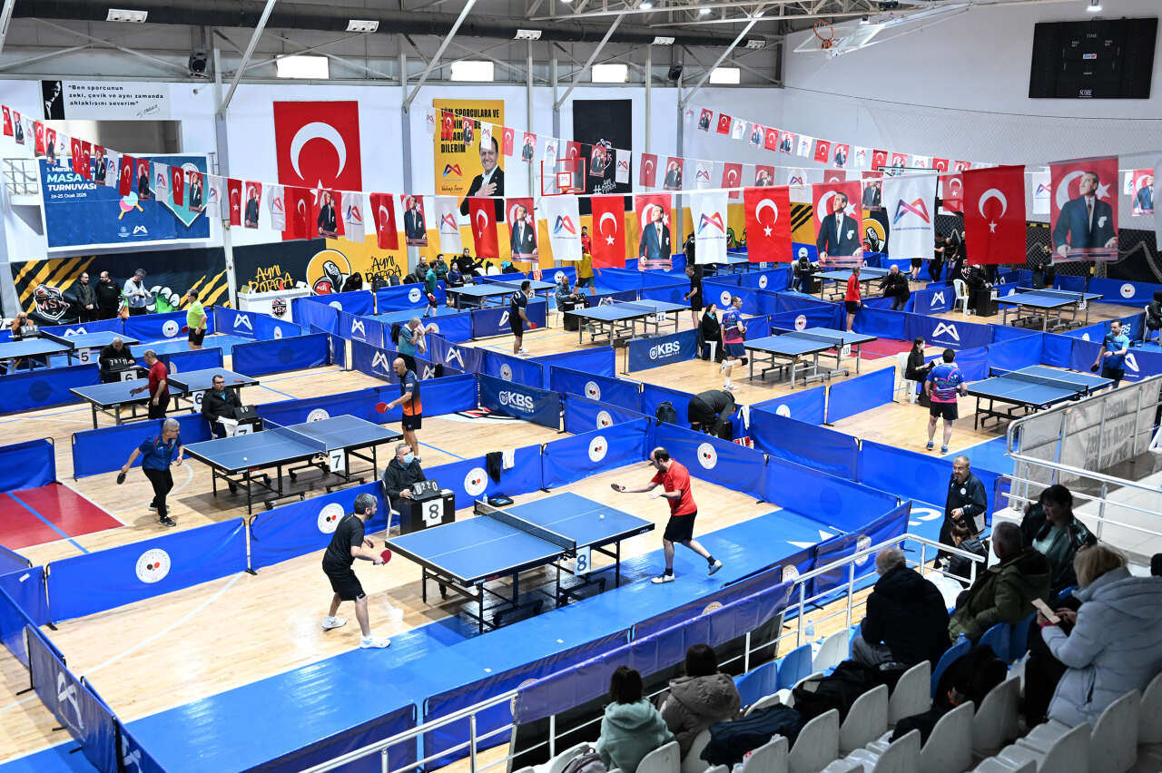 Mersin’de veteran masa tenisi buluşması: “100 yaşıma kadar oynamak istiyorum” 4